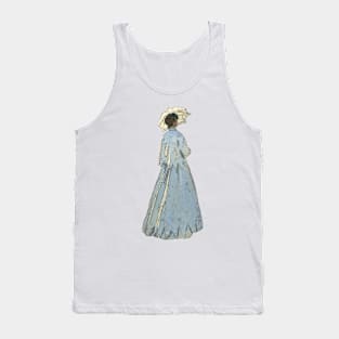 Woman at The Garden, Claude Monet Tank Top